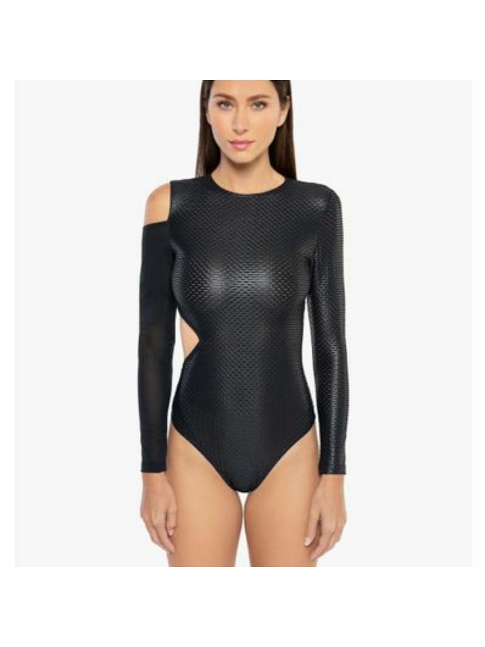 Koral Aurora Netz Cutout Athletic Body Suit